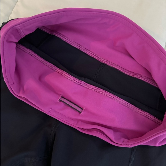 Lululemon tight stuff reflective tight grape black tender violet purple - Picture 12 of 15